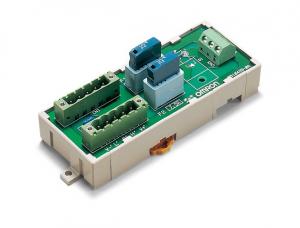 DCN1-1P, Терминал подключения питания шины DeviceNet, 2 разъема, встроенный терминатор и предохранитель
